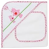 Elegant Baby Bath Time Gift Hooded Towel and Washcloth, Lovebird by Elegant Baby [並行輸入品]