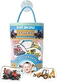 Innovative Kids Soft Shapes Photography Tub Stickables Trucks Playset