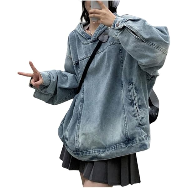 Amazon.co.jp: [hurtbasuketto] パーカー メンズ デニム プルオーバー