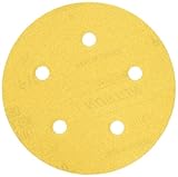 Norton 5 x 5 Hole 100 Grit Hook & Sand, 25 pack #49214 by Norton Abrasives - St. Gobain