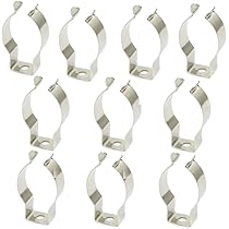 Amazon.co.jp: uxcell T4クリップ ブラケットハンガー 蛍光チューブ 