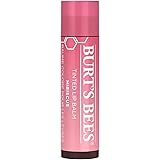 Burt's Bees 100% Natural Origin Tinted Lip Balm, Hibiscus with Shea Butter and Botanical Waxes, 1 Tube, 4.25g