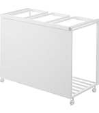 Amazon｜山崎実業(Yamazaki) 蓋付き 目隠し 分別 ダストワゴン 45L 3