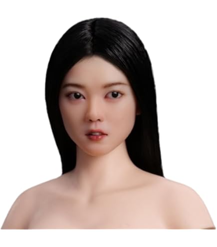 【作業姉さん】1/6　シームレス素体 　白肌 アジア女性ヘッド付き【眼球調整可】 Amazon.co.jp: OBEST TBLeague 1/6スケール 素体 超柔軟性