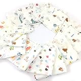 ガーゼ ハンカチ セット 赤ちゃん ベビー の 必需品 沐浴 授乳 よだれふき などに (15枚セット（ジグザグ）)