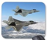 ステルス戦闘機 F22 ラプターのマウスパッド 2：フォトパッド（世界の戦闘機シリーズ）