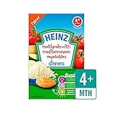 香ばしいマルチグレイン地中海野菜125グラム (Heinz) (x 6) - Heinz Savoury Multigrain Mediterranean Vegetables 125g (Pack 