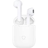 SOUNDPEATS TrueAir ワイヤレス イヤホン 高音質 aptX AAC コーデック対応 インナーイヤー型 Type C充電 TWS Plus 対応 完全ワイヤレスイヤホン Bluetooth 5.0 Qualcomm QCC3020 チップセット搭載 14.2mmドライバー採用 両耳 / 片耳対応 小型 防水 スポーツイヤホン サウンドピーツ Bluetooth イヤホン iPhone / Android対応 [意匠登録証取得済、メーカー１年保証] (ホワイト)
