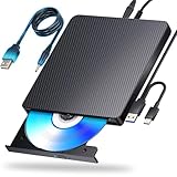 ブルーレイ ドライブUSB 3.0+Type-c ポータブル CD/DVD/BDドライブ/DVD/BD/CDプレーヤー プレーヤー 読み込み 書き込み対応 MAC/ window7-11(yellow）