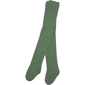 【日本製】キッズ厚手ニットタイツ 選べる10色 足付き 子供タイツ