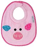 ズッキーニ (Zoocchini)【日本正規品】ベビービブ こぶたのピンキーちゃん ピンク 1枚セット ZOO1806