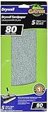 ALI INDUSTRIES 7275 80 25 CT Grit Drywall Paper, 4-1/4-Inch, 5-Pack [並行輸入品]
