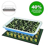 Amorus　育苗機専用防水加熱マット　苗付け用ヒーターマット　園芸育苗発芽加熱パッド 水槽の加熱マット　植物/爬虫類/蜥蜴/蛇/カメ 恒温ヒートマット　温床関連 苗付け用ヒートマット 園芸発芽マット