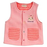 (ファンファン) FUN fun ベスト ベビィー キッズ フリース ピンク 女の子 90 - 100cm