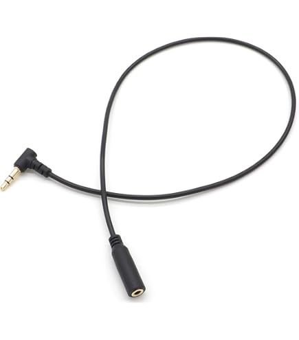 Amazon | オーディオケーブル 3.5mm L型 ステレオミニプラグ - 3.5mm