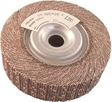 TRUSCO(トラスコ) 研磨輪 外径100 幅25 400# 2個入 TFW10025400