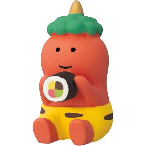 Amazon.co.jp: デコレconcombre 鬼っこ猫 恵方巻 約26×33×h43 ZFK