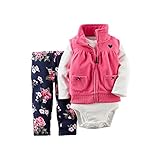 カーターズ carter's アパレル フリース 長袖 ロンパース パンツ セット 綿 ポリエステル マルチカラー 121G055 【並行輸入】 9M