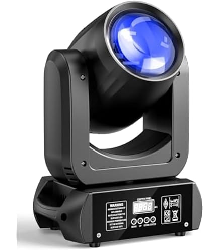 ムービングヘッドライト５台セット DMX接続可能 Amazon.co.jp: 150W ムービングヘッドライト 舞台照明 スポットライト