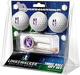 Northwestern Wildcatsゴルフボールギフトパックwithキャップツール