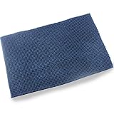 wendanaバスルームラグノンスリップふわふわマイクロファイバーShagバスマット水吸収床カーペットBathラグバスルーム20 x 32 ブルー