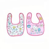 赤ちゃんの食事に かわいい サンリオ キャラクター スタイ よだれかけ 食事の時に (ハローキティ)