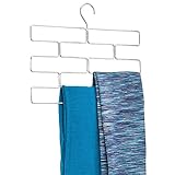mDesign階層型レギンスHanging Organizer for Closet – クローム