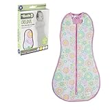 Woombie Original Baby Swaddle, Spring Fling, Newborn 5-13 Lbs by Woombie