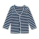 Cutelove　コート　ニットコート　トップス　ストライプ　コンビネーションしやすい　カーディガン　純色　編み物　男の子　女の子　ボーイズ　ガールズ　ベビー　赤ちゃん　幼児　秋　可愛い　暖かい　ファ