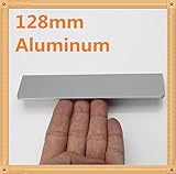 Dagly（TM）長さ138ミリメートル穴C：C：128ミリメートル5.04「アルミニウム合金は、ストレートベベル、現代ハンドルキッチンのドアハンドルは引き出しの取っ手を扱います