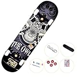 大人用 エントリーレベル スケートボード ロングボード 男の子と女の子 ロードブラシ ストリート 四輪 ティーン 初心者 ダンスボード (3)