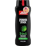 Power Stick パワースティック ボディウォッシュ 3in1 スプリングフレッシュ 532ml 18oz ボディソープ [並行輸入品]