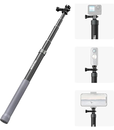 Amazon | 3m自撮り棒 Camnoon 超長い自撮り棒 Insta360 GoProに適用