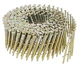 Hitachi 13340 2-1/2-Inch x .092 Ring Electro Galvanized Coil Nails [並行輸入品]