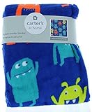 Carter's Toddler Printed Coral Fleece Blanket, Party Monsters [並行輸入品]