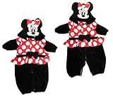 Disney ディズニー ベビー服 なりきり お着がえらくらくドレス＆カバーオール 12ミニー