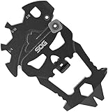 High Quality MacV Tool Multi-Tool SM1001-CP - Hardcased Black, 12 Tools in One: Bottle Opener, Screw