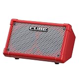 BOSS ボス ステレオアンプ CUBE Street II RD/CUBE-ST2-R 電池駆動 軽量設計 最大出力10W 持ち運び可能 ステレオ ストリートライブ/路上パフォーマンス/トークイベント/マイク/ギター/ベース キューブストリート2 レッド 赤