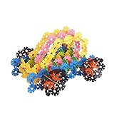 katedy Snow Flakes 300 Discs withストレージボックスfor preschoolキッズボーイズ、ガールズ、Stem教育Brain Building Toy、酷使プラスチッ