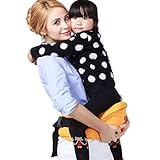 ING STYLE 抱っこがラク！ ウエストポーチ型 抱っこひも (オレンジ)