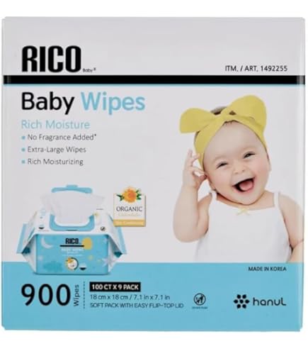 関東から関西へ発送のみ RICO 赤ちゃん用 おしりふき 900枚 コストコ Amazon.co.jp: コストコ RICO 赤ちゃん用 おしりふき 900枚 無香料