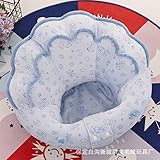 Liebeye ベビーチェア ベビーソファー ローチェア お座り練習チェア ４ヶ月～１２ヶ月 ソフト チェア ベビー用 子供用ソファー ふわふわ ぬいぐるみチェア 安定感 可愛い ライトブルー