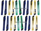 20 pc 5.25 "ボックスカッターBreakaway Retractableスナップオフブレードユーティリティナイフ