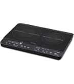 Amazon.co.jp: 2口IHコンロ ブラック IHK-WKT22-B アイリスオーヤマ 