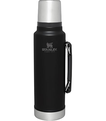 Stanley All Day Slim Bottle 20 OZ | Twist Off Lid With Leakproof Seal | Slim Design For Travel & Gym | Insulated Stainless Steel | BPA-Free | Black - View #9