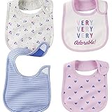 カーターズ Carter's ベビー スタイ 防水 綿100% 4枚セット 4-Pack Teething Bibs フリーサイズ