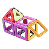 40個ポータブル子吸着ブロックおもちゃ子供教育Stacking建物ブロックストレージボックスセットfor Boys Girlsランダム色