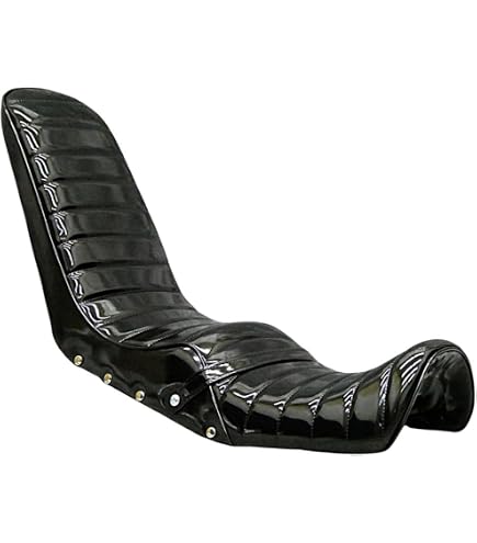 Amazon | XJR400 前期 黒エナ 45cm 三段シート/ブラック 補強 