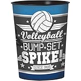 バレーボール16オンスプラスチックFavor Cup ( Each )