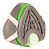 多目的＆再利用可能粉塵マスクCANHEAL808　交換用フィルター４点付 ( グレー・緑 ) (M/L)